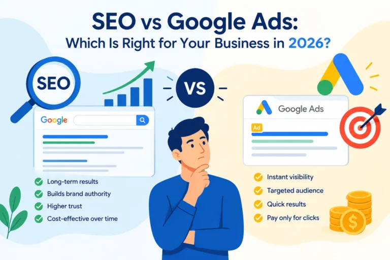 SEO vs Google Ads: Which Is Right for Your Business in 2026?